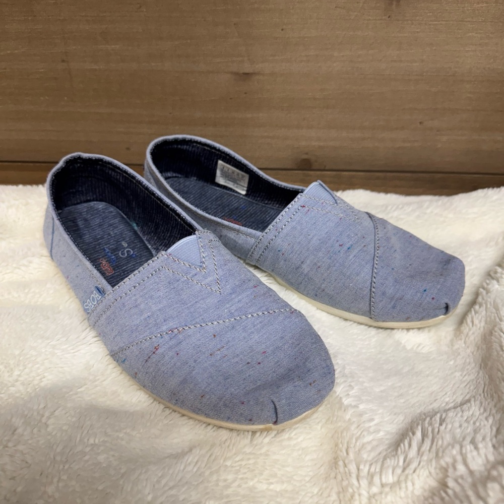 BOBS from Skechers Light Blue Flats